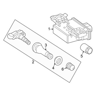 Mercedes-Benz OE - Electrical - Tire Pressure Monitor Components