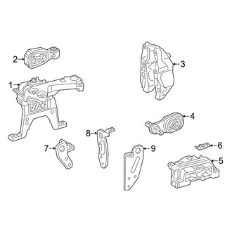 Mercedes-Benz OE - Engine & Transmission Mounting