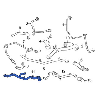 Mercedes-Benz OE - Turbocharger Coolant Line