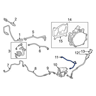 Mercedes-Benz OE - Evaporative Emissions System Lines