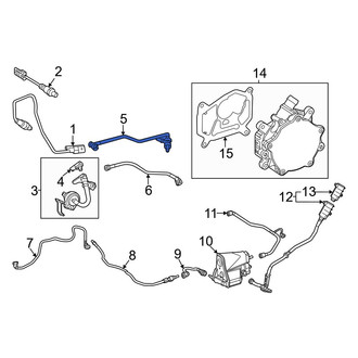 Mercedes-Benz OE - Evaporative Emissions System Lines