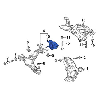 Mercedes-Benz OE - Rear Lower Rearward Outer Suspension Control Arm Bushing