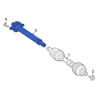 Mercedes-Benz OE - CV Intermediate Shaft