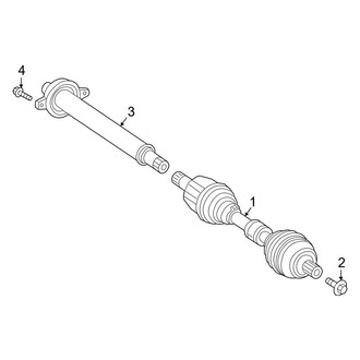 Mercedes-Benz OE - Front Suspension - Drive Axles