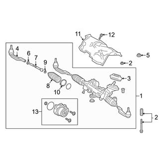 Mercedes-Benz OE - Steering Gear & Linkage