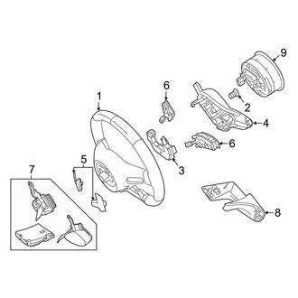 Mercedes-Benz OE - Steering Wheel & Trim (AMG Performance Wheel)
