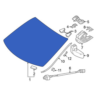 Mercedes-Benz OE - Front Windshield