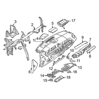Mercedes-Benz OE - Instrument Panel