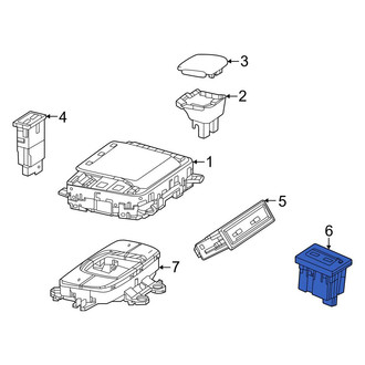 Mercedes-Benz OE - Rear 12 Volt Accessory Power Outlet