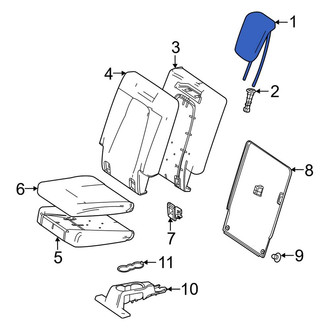 Mercedes-Benz OE - Rear Headrest