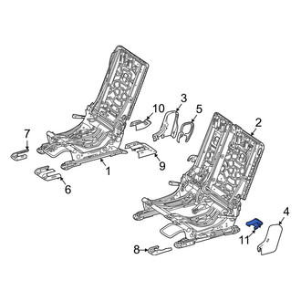 Mercedes-Benz OE - Seat Track Cover