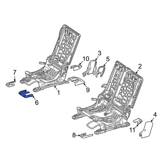 Mercedes-Benz OE - Seat Track Cover