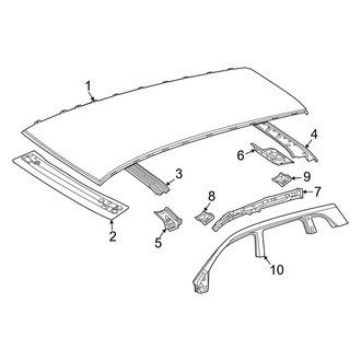 Mercedes-Benz OE - Roof & Components (W/O Panoramic Roof)