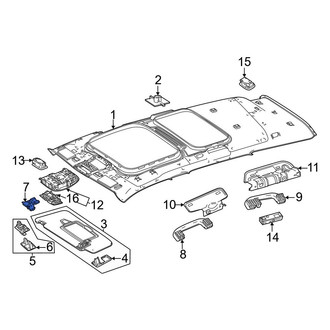 Mercedes-Benz OE - Sun Visor Holder