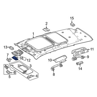 Mercedes-Benz OE - Sunroof Control Module