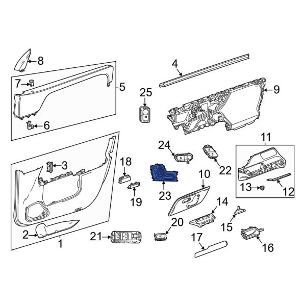 Power Seat Switch