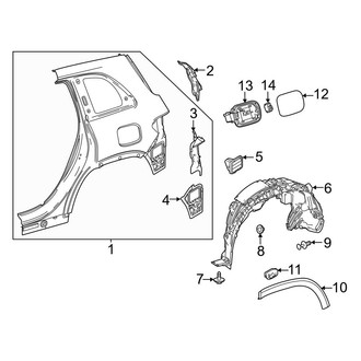 Mercedes-Benz OE - Quarter Panel & Components