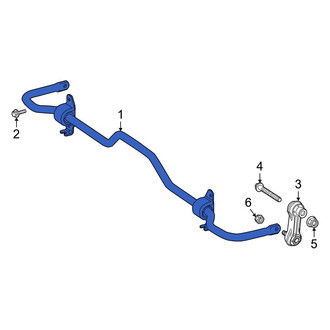Mercedes-Benz OE - Rear Suspension Stabilizer Bar