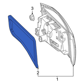 Mercedes-Benz OE - Left Tail Light Gasket