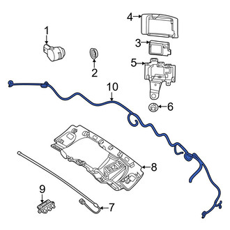 Mercedes-Benz OE - Rear Parking Aid System Wiring Harness