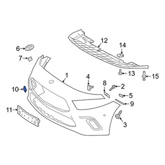 Mercedes-Benz OE - Front Tow Eye Cap