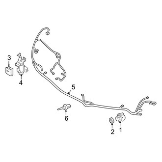 Mercedes-Benz OE - Front Bumper & Grille - Bumper & Components (W/O AMG Line Electrical Components)