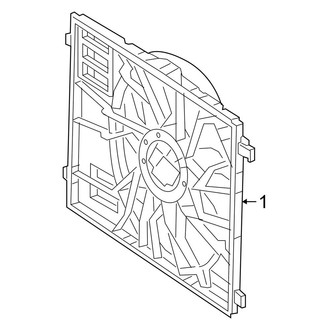Mercedes-Benz OE - Cooling Fan