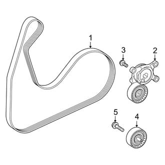 Mercedes-Benz OE - Cooling - Belts & Pulleys