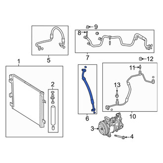 Mercedes-Benz OE - A/C Refrigerant Liquid Hose
