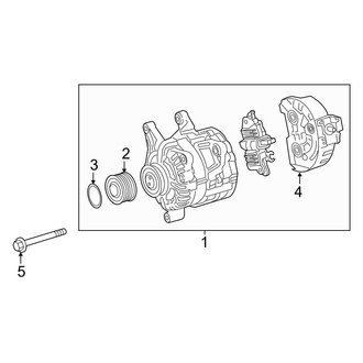 Mercedes-Benz OE - Electrical - Alternator