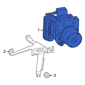 Mercedes-Benz OE - ABS Hydraulic Assembly
