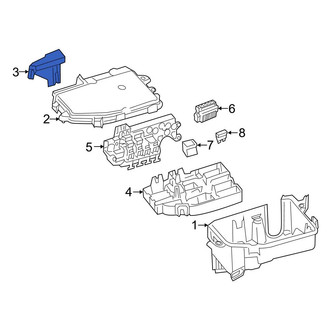Mercedes-Benz OE - Fuse and Relay Center Cover