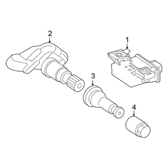 Mercedes-Benz OE - Electrical - Tire Pressure Monitor Components