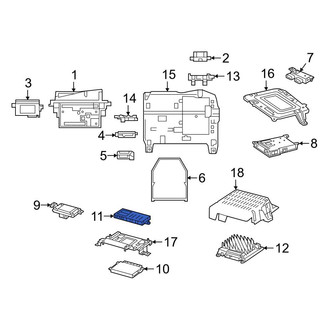 Mercedes-Benz OE - Active Suspension Control Module