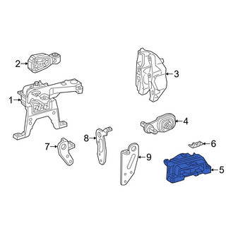 Mercedes-Benz OE - Automatic Transmission Mount