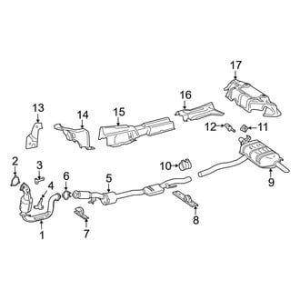 Mercedes-Benz OE - Exhaust System - Exhaust Components