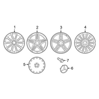 Mercedes-Benz OE - Wheels