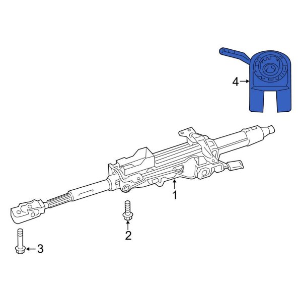 Steering Column Switch Housing