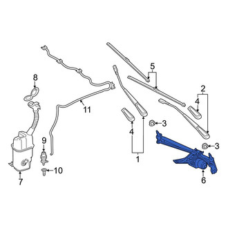 Mercedes-Benz OE - Wiper Motor