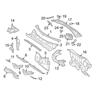 2020 Mercedes A Class OEM Body Hoods — CARiD.com