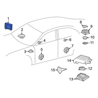 Mercedes-Benz OE - Radio Control Unit
