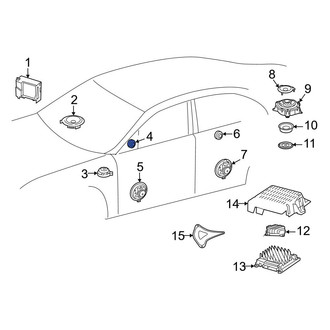 Mercedes-Benz OE - Front Speaker