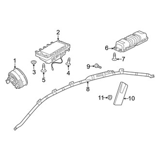 Mercedes-Benz OE - Restraint Systems - Air Bag Components (Air Bags)