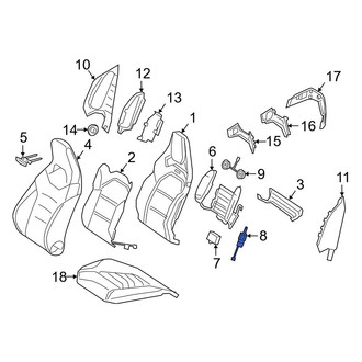 Mercedes-Benz OE - Front Right Seat Lumbar Motor