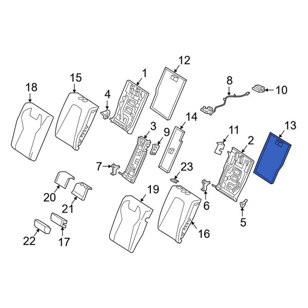 Seat Back Panel