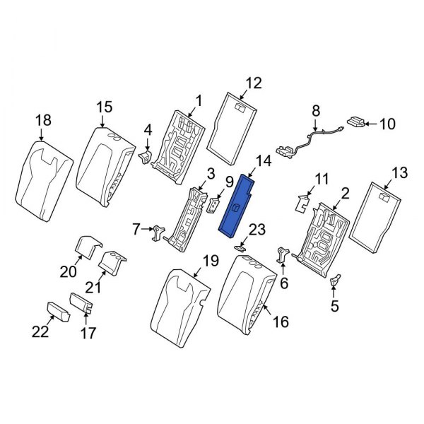 Seat Back Panel