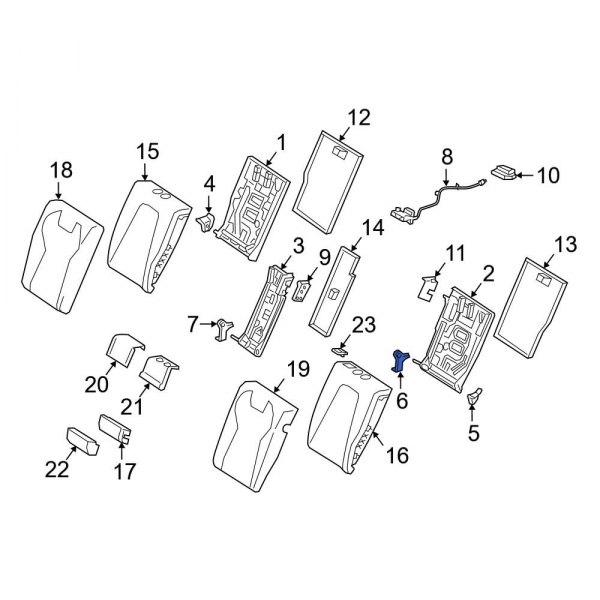 Seat Latch Cover