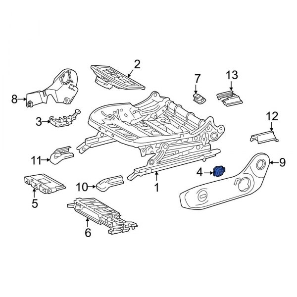 Seat Lumbar Switch