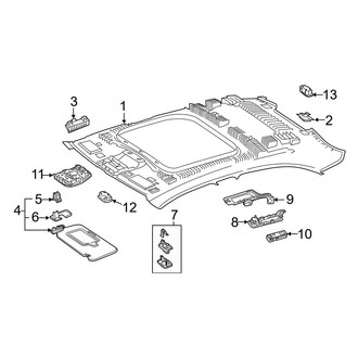 Mercedes-Benz OE - Roof - Interior Trim