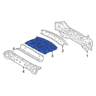 Mercedes-Benz OE - Rear Rear Body Panel Molding